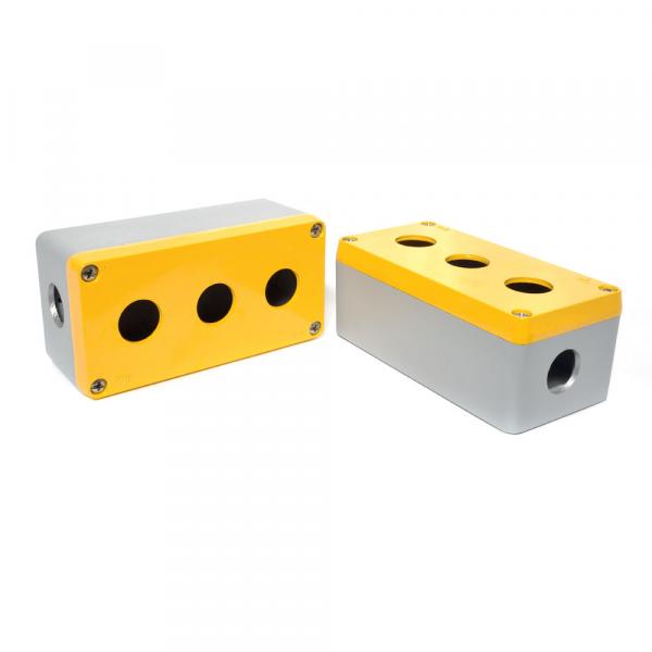 Tastergehäuse Aufbaugehäuse für 3 Taster